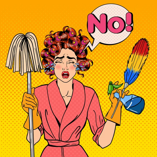 depositphotos 118141642 stock illustration exhausted stressed housewife with mop